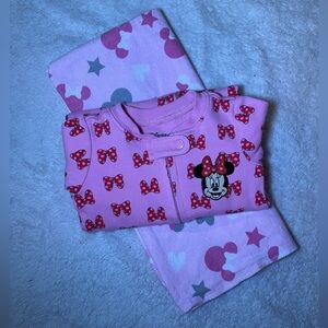 Disney - Girls Mickey Mouse Sleeper - Size 6-9 Months